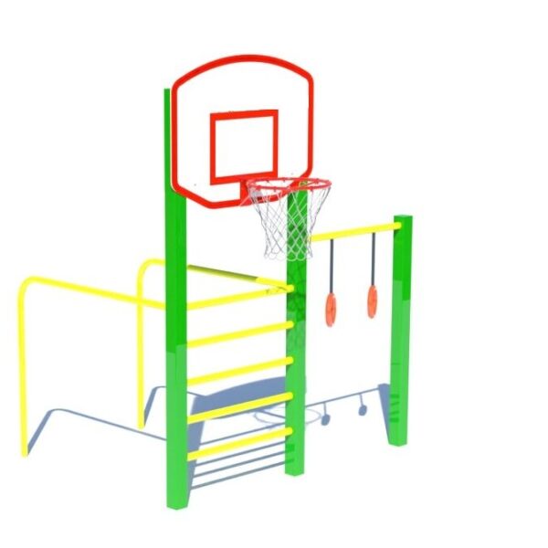 Complex sportiv BR-01 pentru exterior, structură metalică
